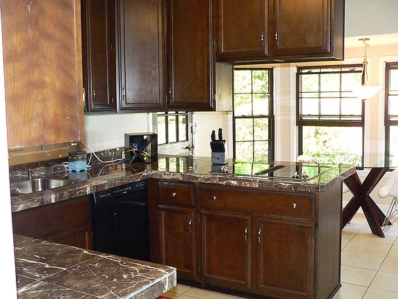 Kitchen W/Marble Counters