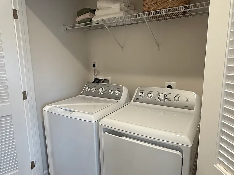Washer and Dryer included