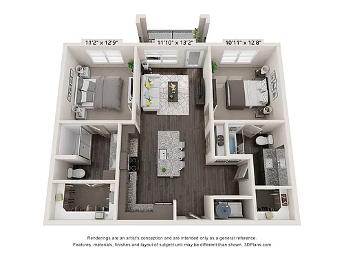 Floor plan B2