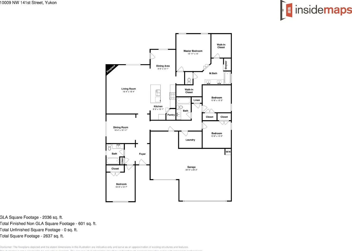 Luxury 4 Bed 3 Bath Home in Piedmont Schools with a 3 Car Garage and Storm Shelter Included — Photo 3