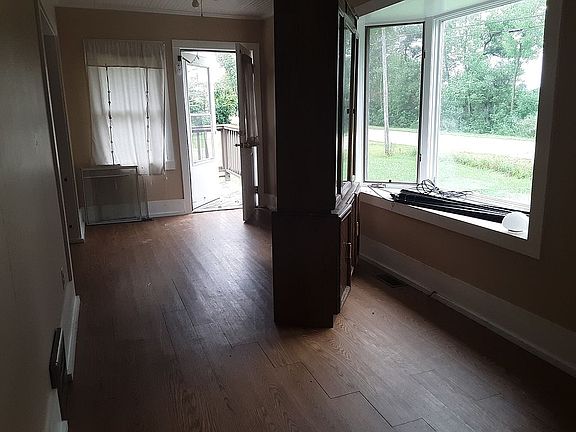 front door and sitting room