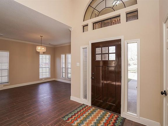 Front entry with coat closet