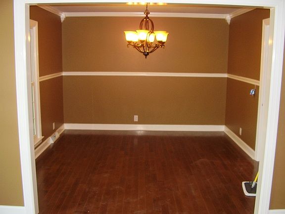 New Hardwood Dining room