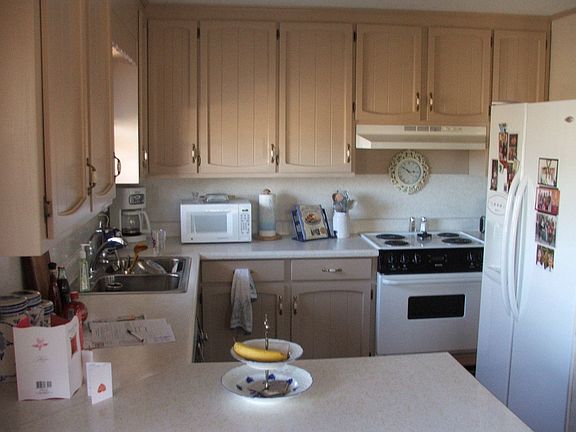 Galley style kitchen