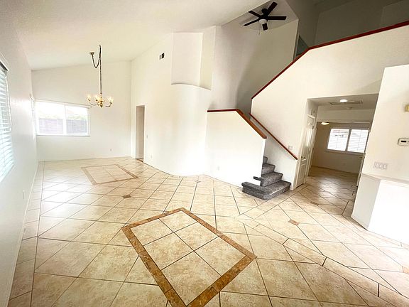Dining room and living room