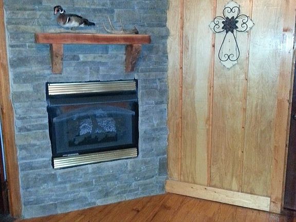 Fire place in common area/living room