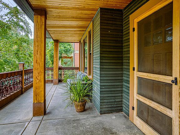 Front porch, south-facing for maximum sunlight