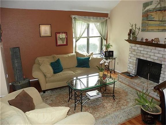 Enjoy those cold Houston nights warmed by the wood burning fireplace!