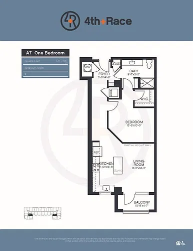 Floor plan A-7A