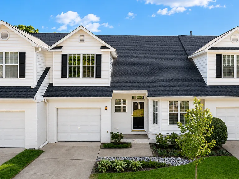 2 story with primary bedroom on main level. HOA maintained exterior/mowing