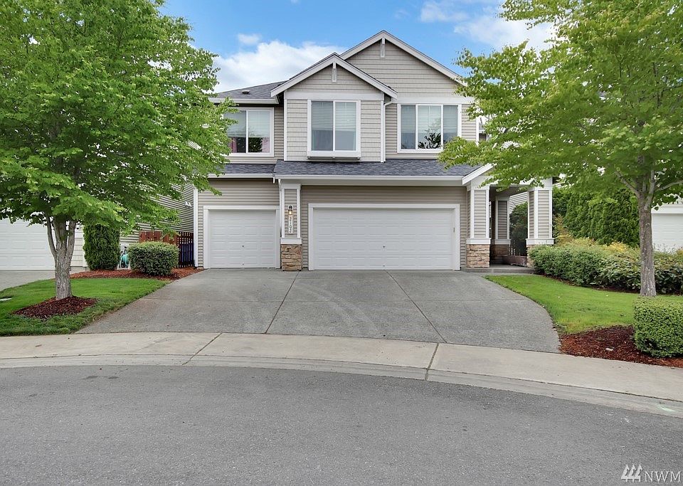 Three car garage which provides plenty of storage.