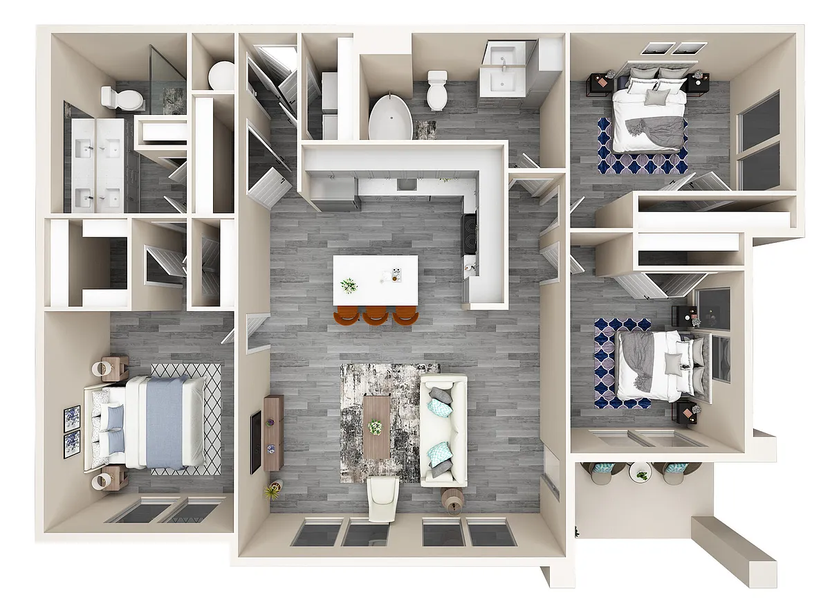 Floor plan C1