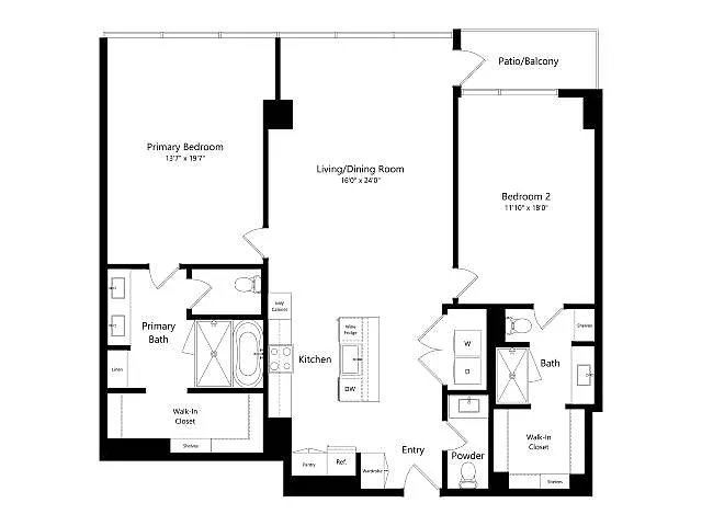 Floor plan B2