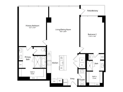 Floor plan B2