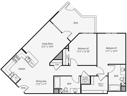 Floor plan B2-171