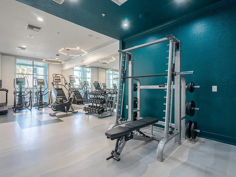 Fitness Center with Free Weights