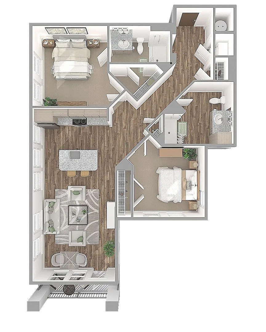 Floor plan B2E