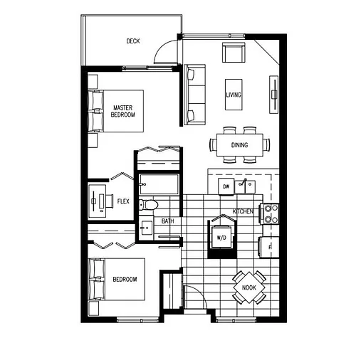 Floor plan 410