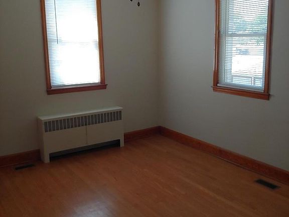 Back Bedroom with Hardwood floors.