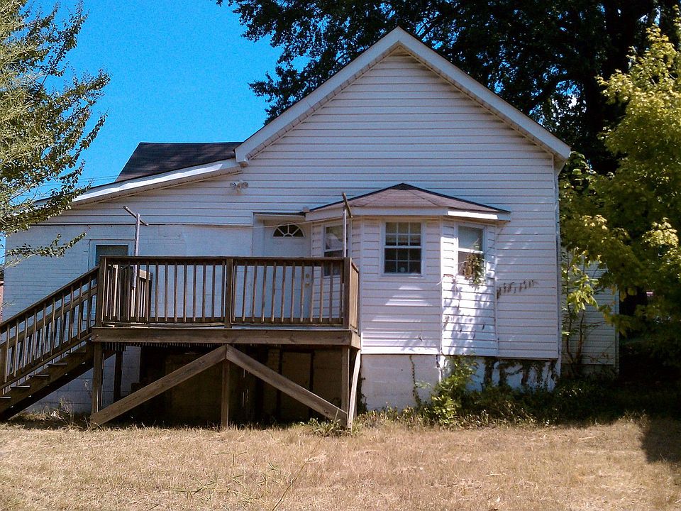 back, from the yard