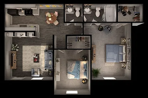 Floor plan Sundance 2x1.5