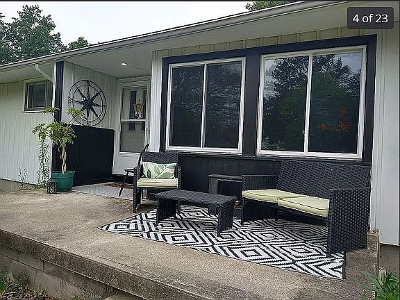 Front porch entry