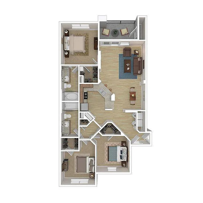 Floor plan C1