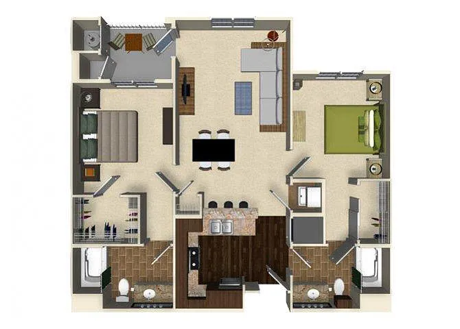 Floor plan B2