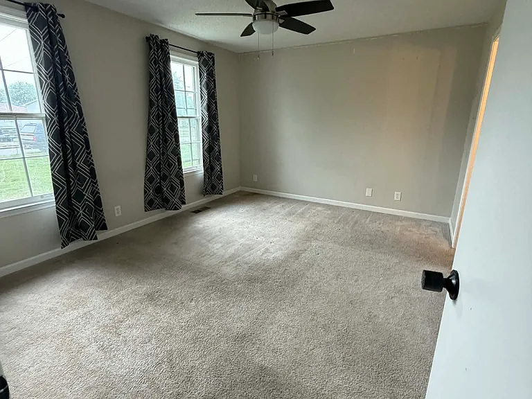 Private bedroom with keypad entry