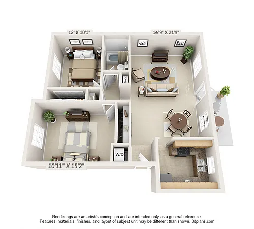 Floor plan The Georgetown