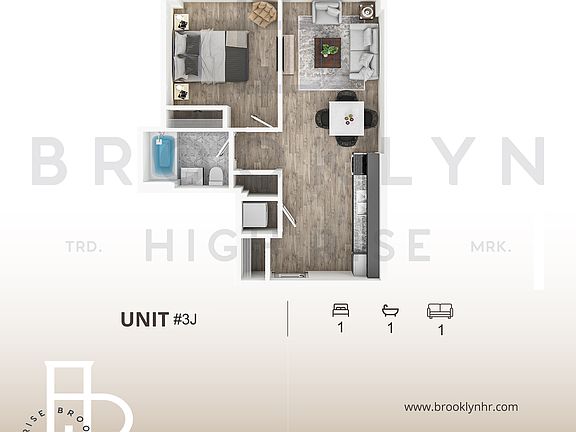 2nd image of 26 Quincy St #3J