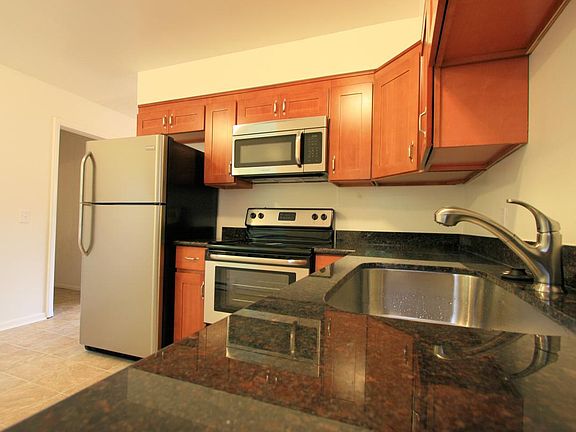 granite countertops & stainless appliances