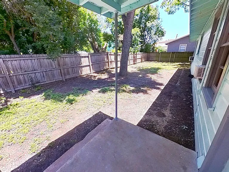 View from backdoor