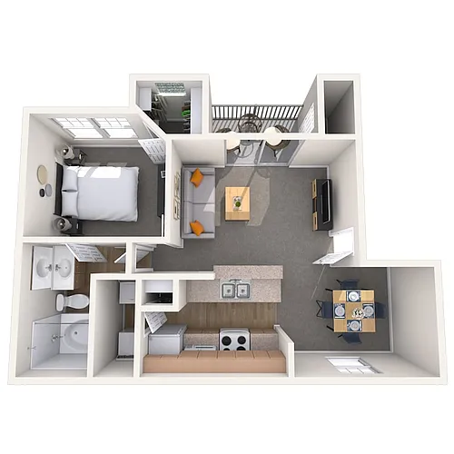 Floor plan The Aspen