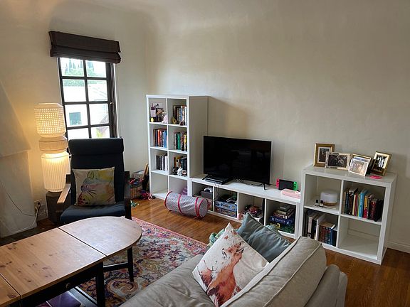 Large living room with plenty of space.