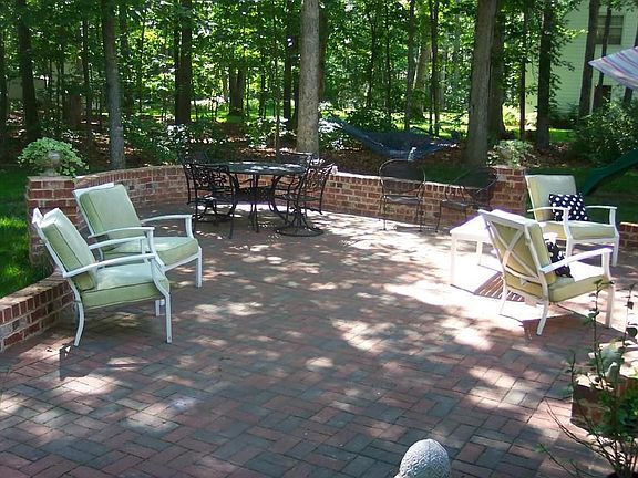 New Custom Brick Patio