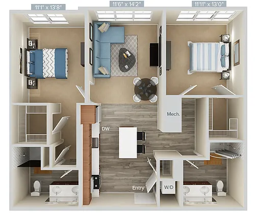Floor plan B5-1084