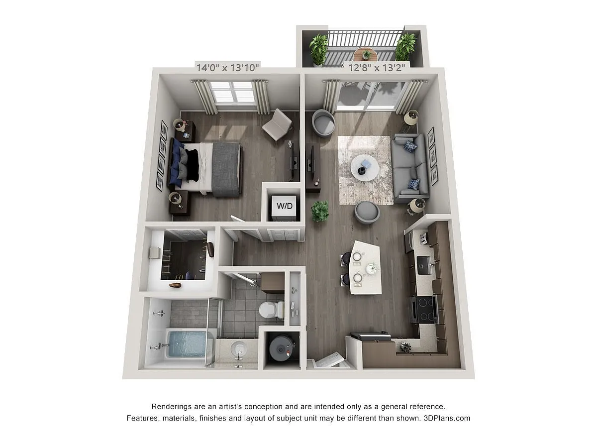Floor plan B3APH