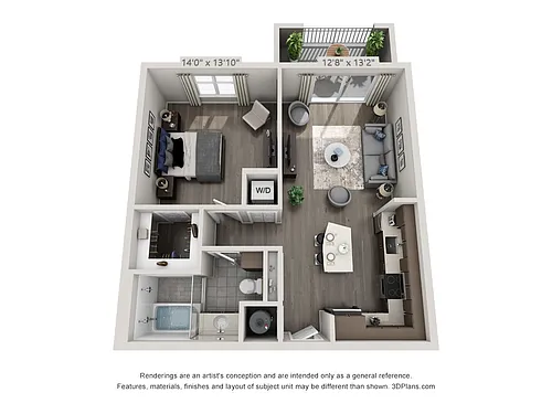 Floor plan B3APH