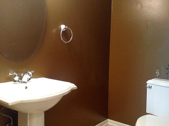 Downstairs half bath