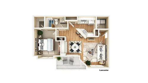 Floor plan Lancaster