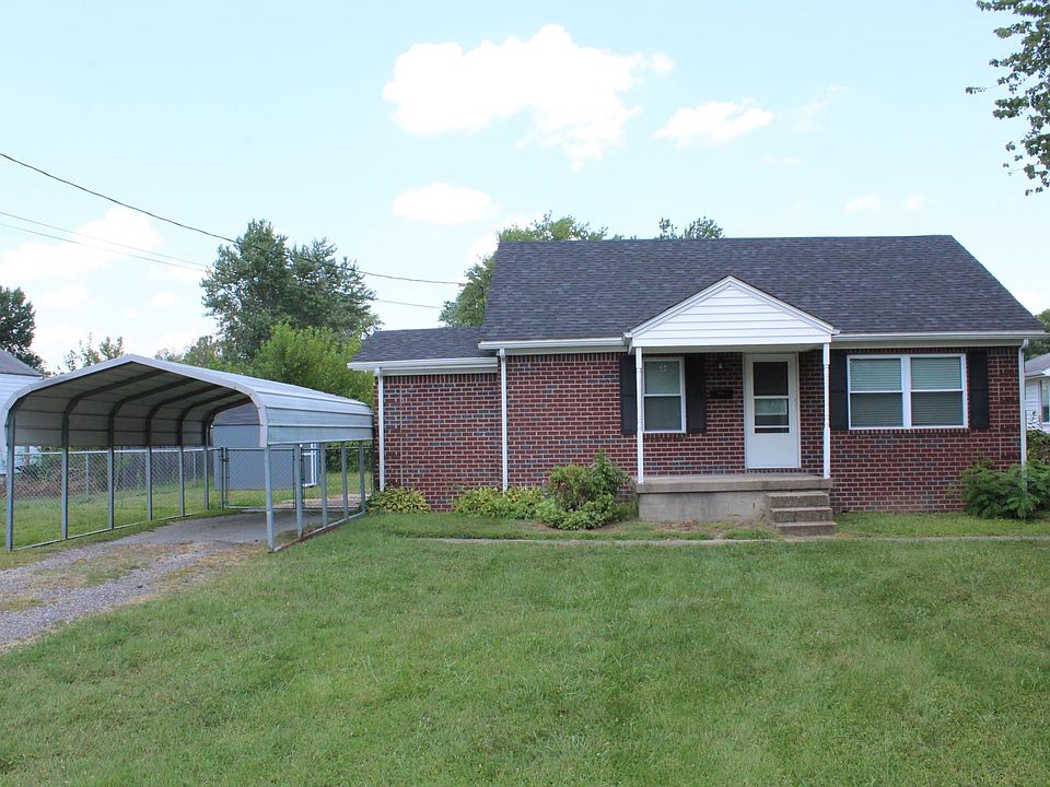 Front View & Carport