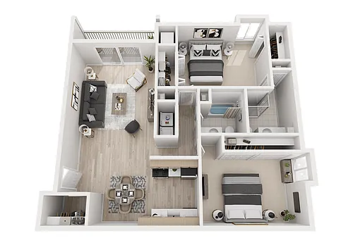 Floor plan Prentiss Pointe - 2WD