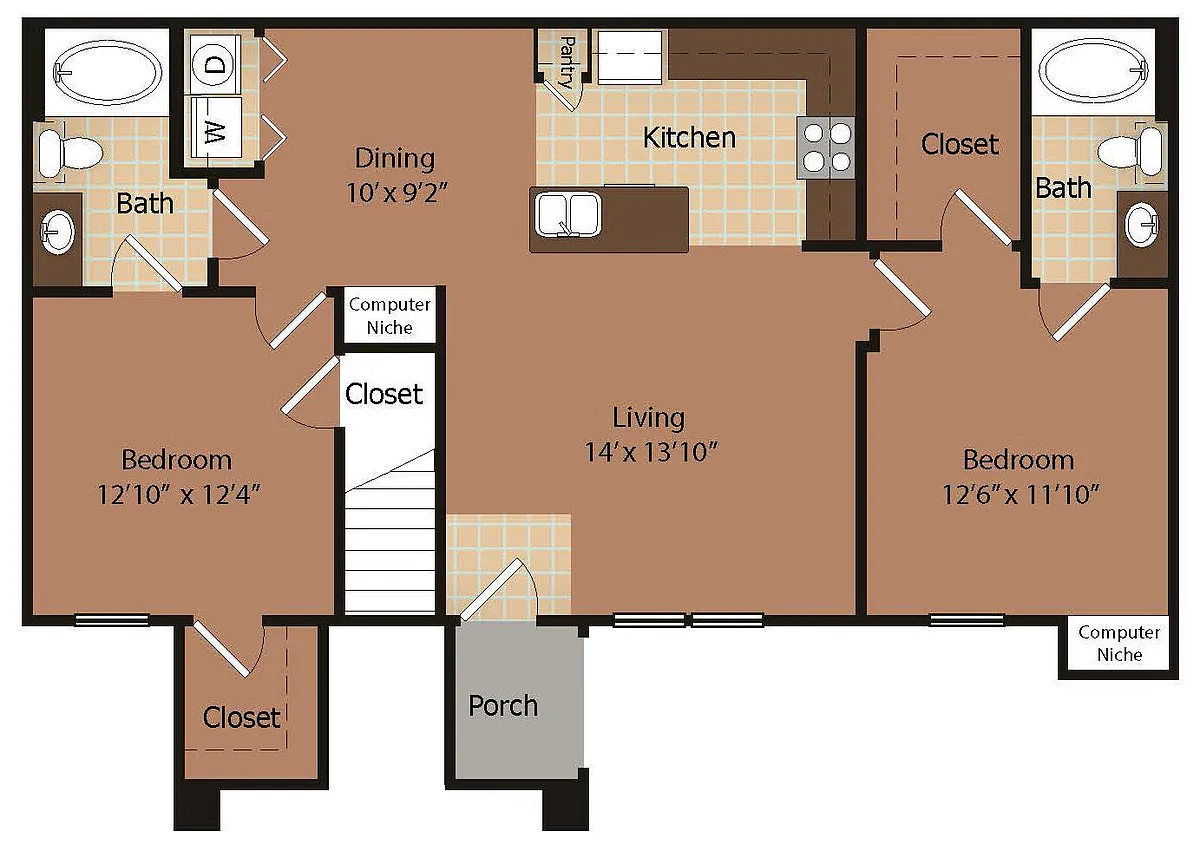Floor plan B2