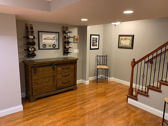 Basement rec room 