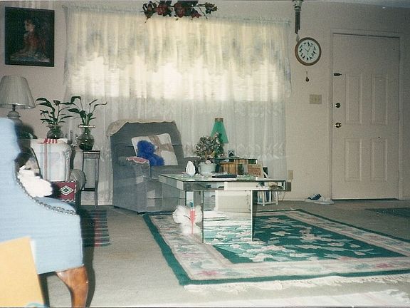 Living Room Front Door View