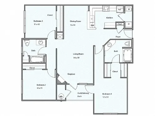 Floor plan Eden