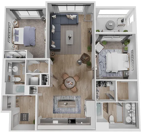 Floor plan B2