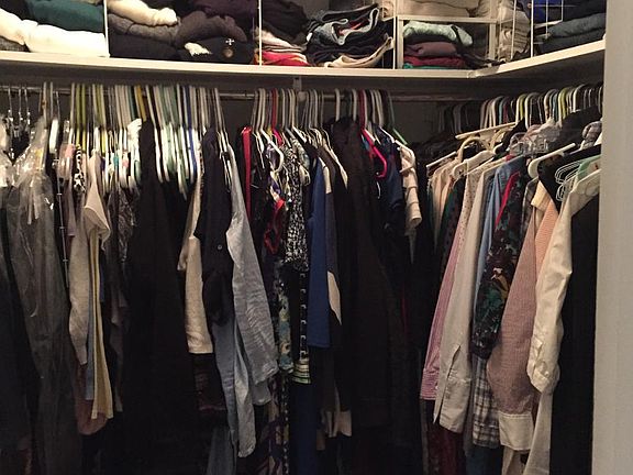 Large walk-in closet
