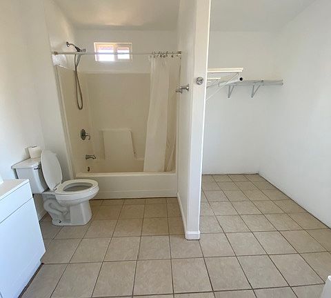 Bathroom attached to primary bedroom